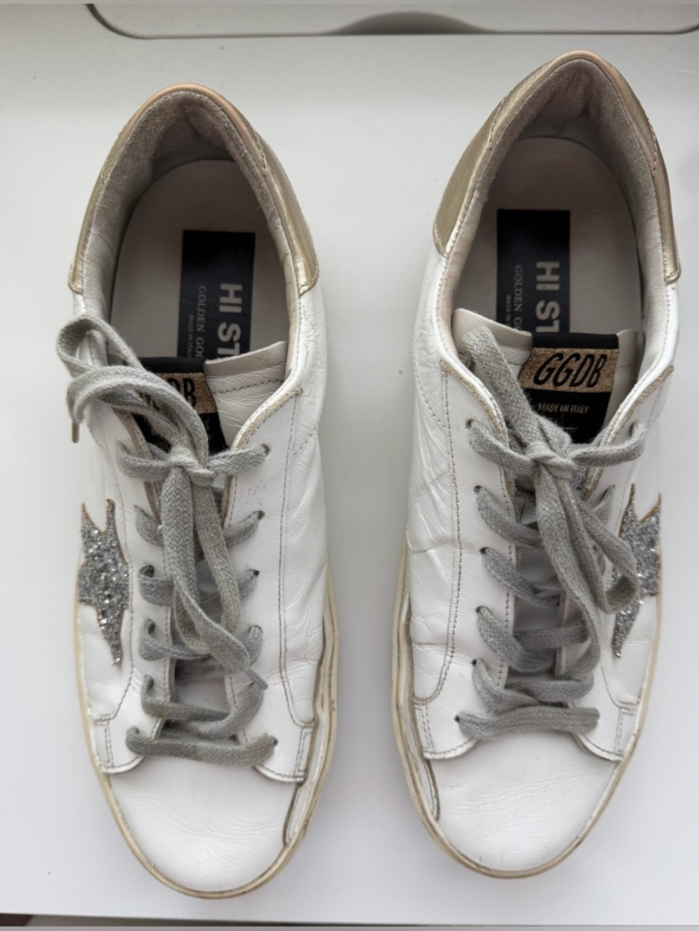 Golden Goose Hi Star Size 39 - Picture 3 of 4